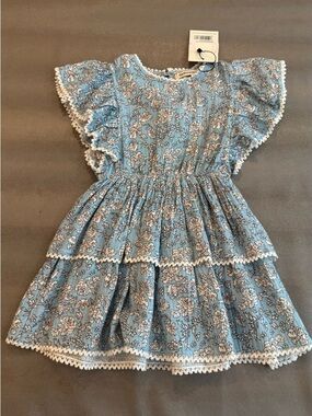 The New Society Melina Dress Peony Powder Blue. Size 4